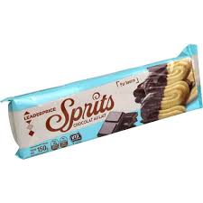 Biscuits Sprits chocolat au lait disponible au Mali